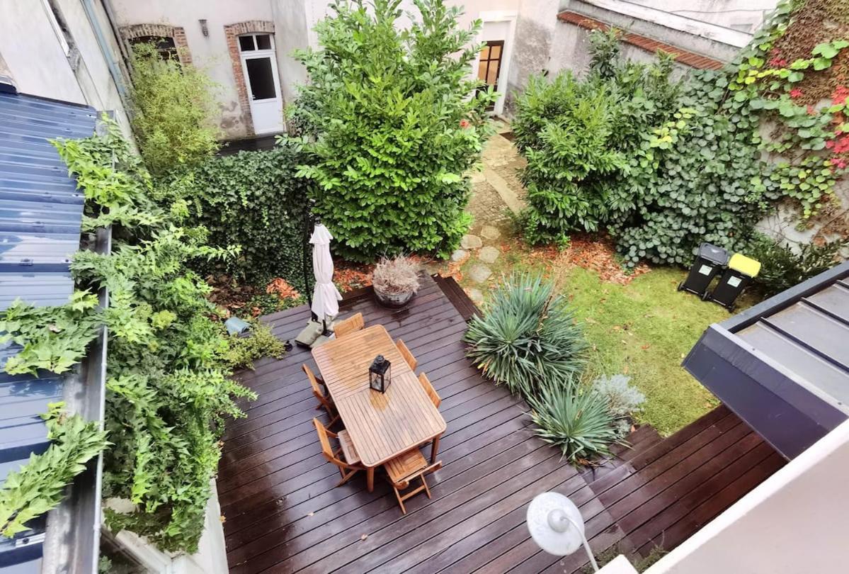 Maison De Ville Avec Terrasse Et Jardin Reims Eksteriør billede