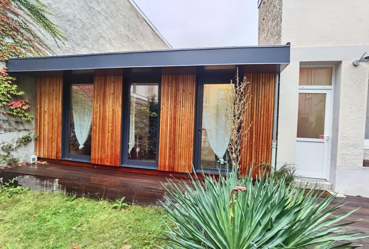 Maison De Ville Avec Terrasse Et Jardin Reims Eksteriør billede